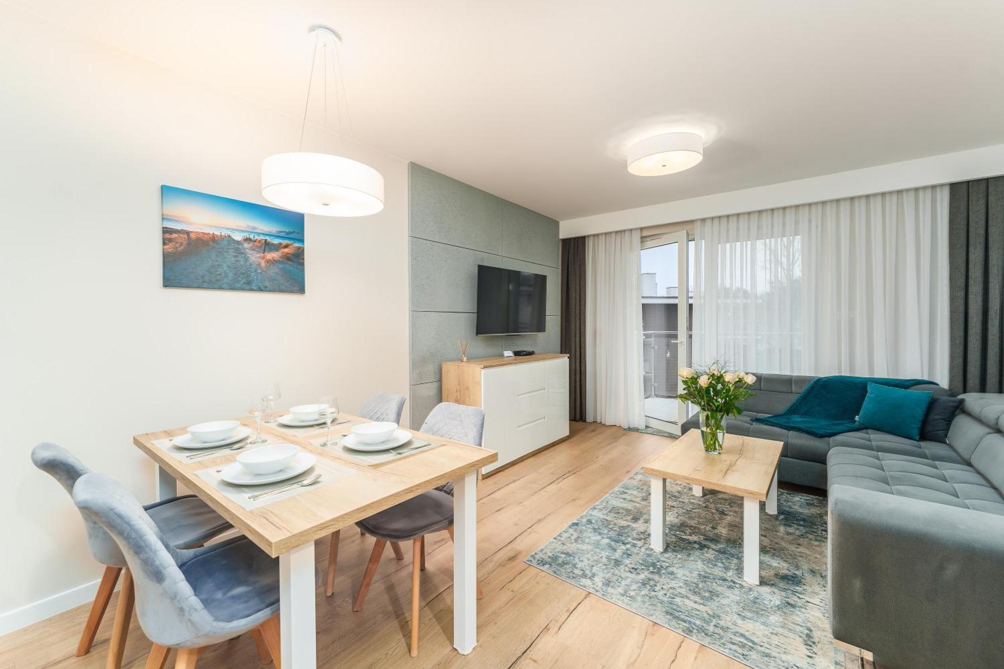 Apartament Szafir W Budynku Basenowym Morska Klifowa Rewal Luaran gambar