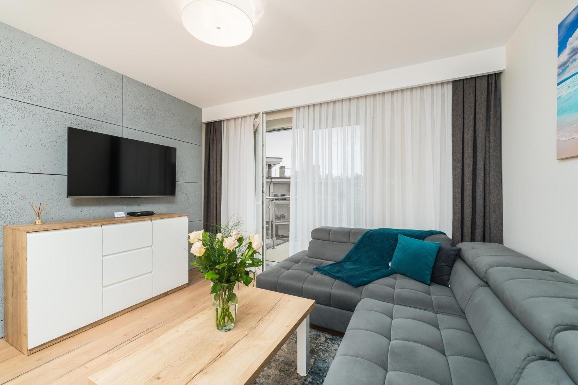 Apartament Szafir W Budynku Basenowym Morska Klifowa Rewal Luaran gambar